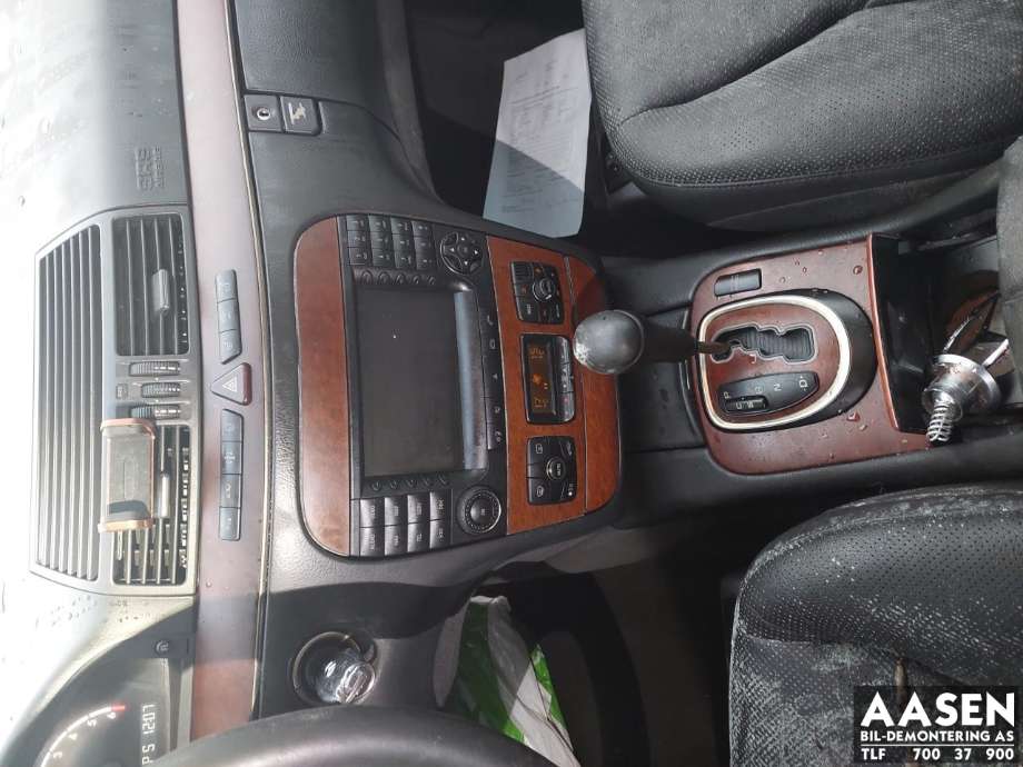 Mercedes S-Klasse 1999-2005 (W220) (W220), Motorkode: M112.972, Girkassekode: 722644