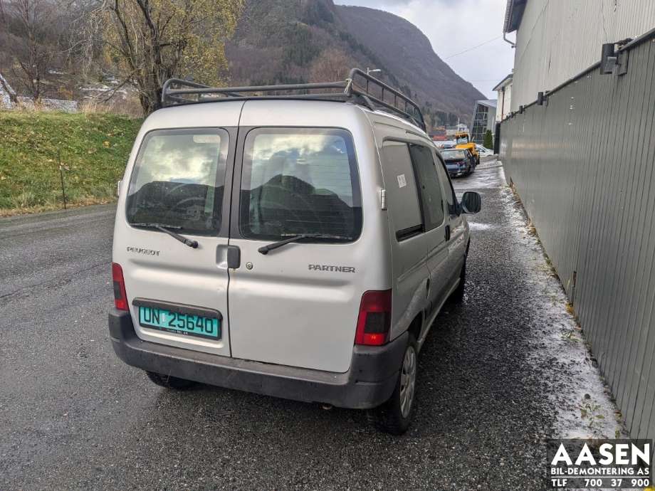Peugeot Partner 2002-2008 (Type I, Fase 2) , Motorkode: RHY, Girkassekode: