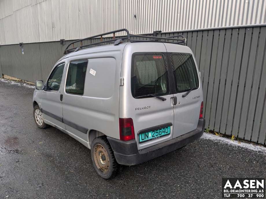 Peugeot Partner 2002-2008 (Type I, Fase 2) , Motorkode: RHY, Girkassekode: