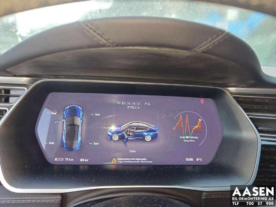 Tesla Model S 2016-2021 (Fase 2) , Motorkode: L2S|L2S, Girkassekode: 