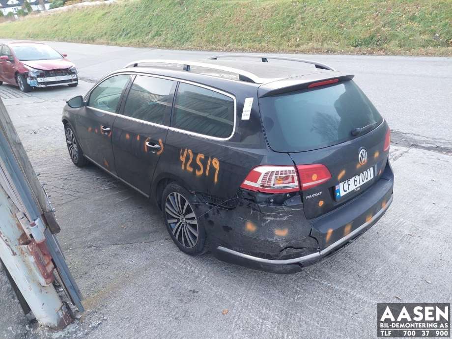 VW Passat 2011-2015 (B7) (B7), Motorkode: CDAA, Girkassekode: NTQ