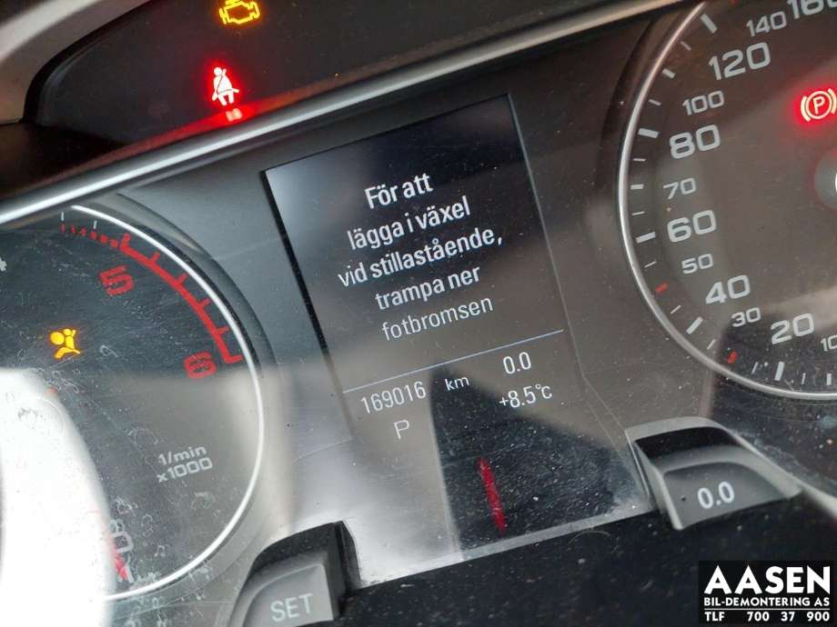 Audi A4, Allroad 2009-2016 (Type I) (B8) (B8), Motorkode: CGL, Girkassekode: 