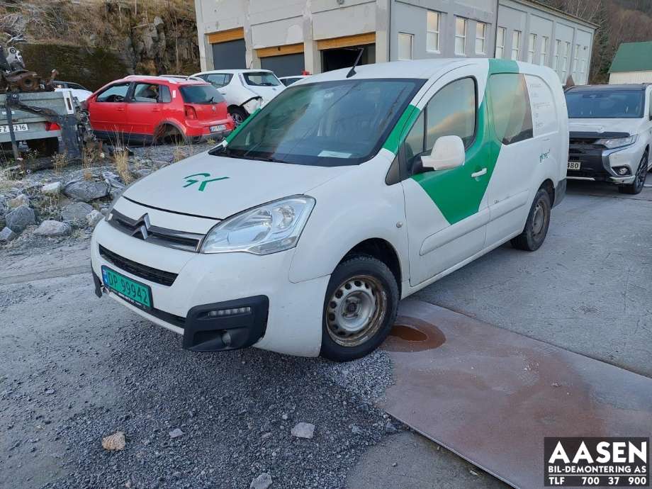 Citroën Berlingo 2015-2019 (Type II, Fase 2) , Motorkode: BH02, Girkassekode: 