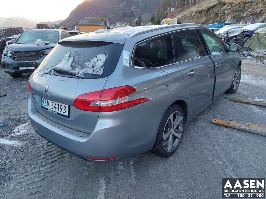 Peugeot 308 2013-2021 (Type II) , Motorkode: HN02, Girkassekode: 