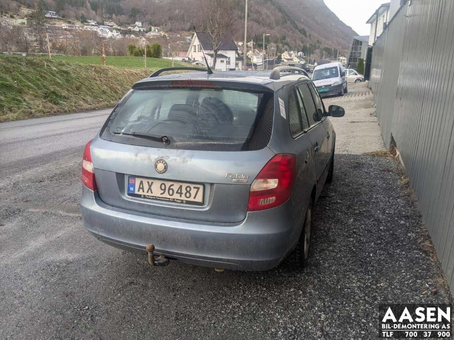 Škoda Fabia 2007-2010 (Type II, Fase 1) , Motorkode: BTS, Girkassekode: JUF