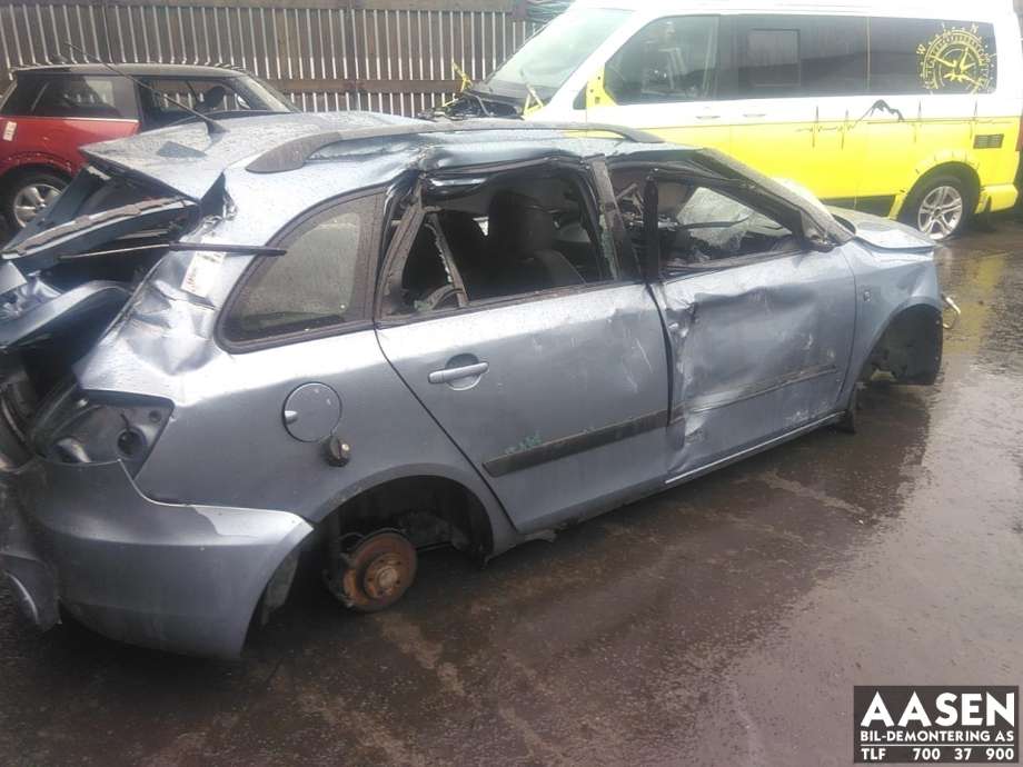 Škoda Fabia 2007-2010 (Type II, Fase 1) , Motorkode: BTS, Girkassekode: JUF