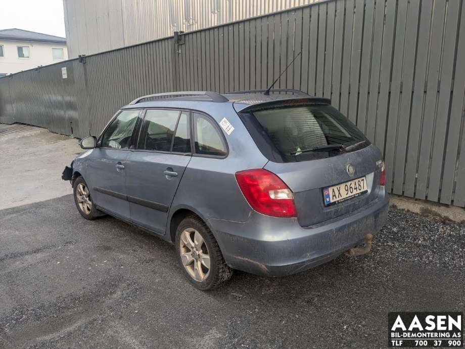 Škoda Fabia 2007-2010 (Type II, Fase 1) , Motorkode: BTS, Girkassekode: JUF