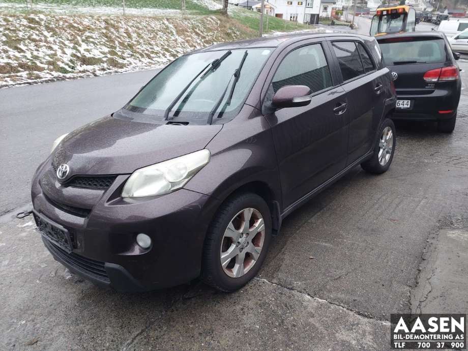 Toyota Urban Cruiser 2009-2014 , Motorkode: 1ND-TV, Girkassekode: 