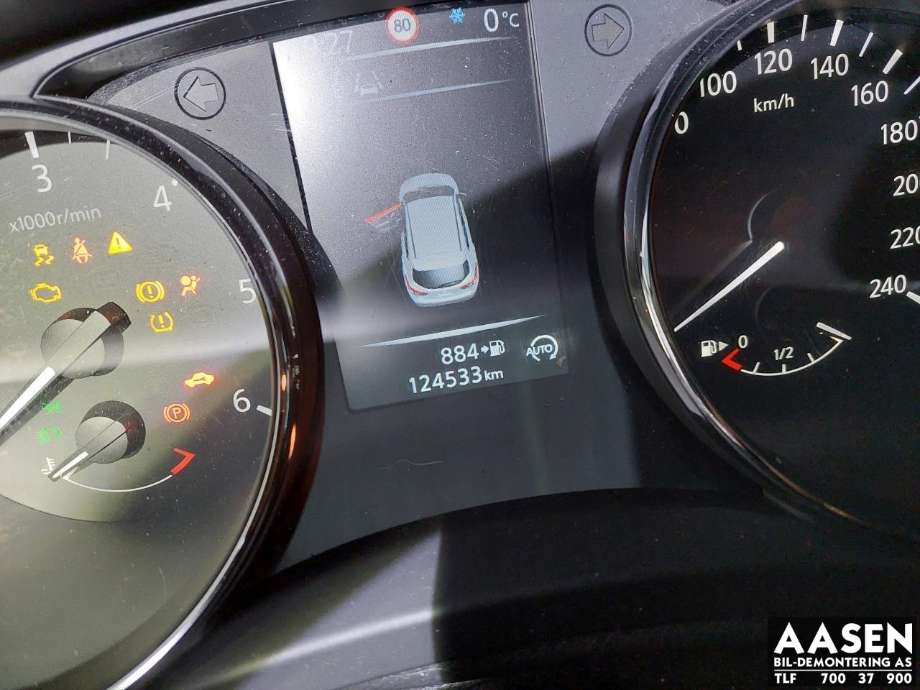 Nissan Qashqai 2014-2021 (Type II) , Motorkode: K9K, Girkassekode: 