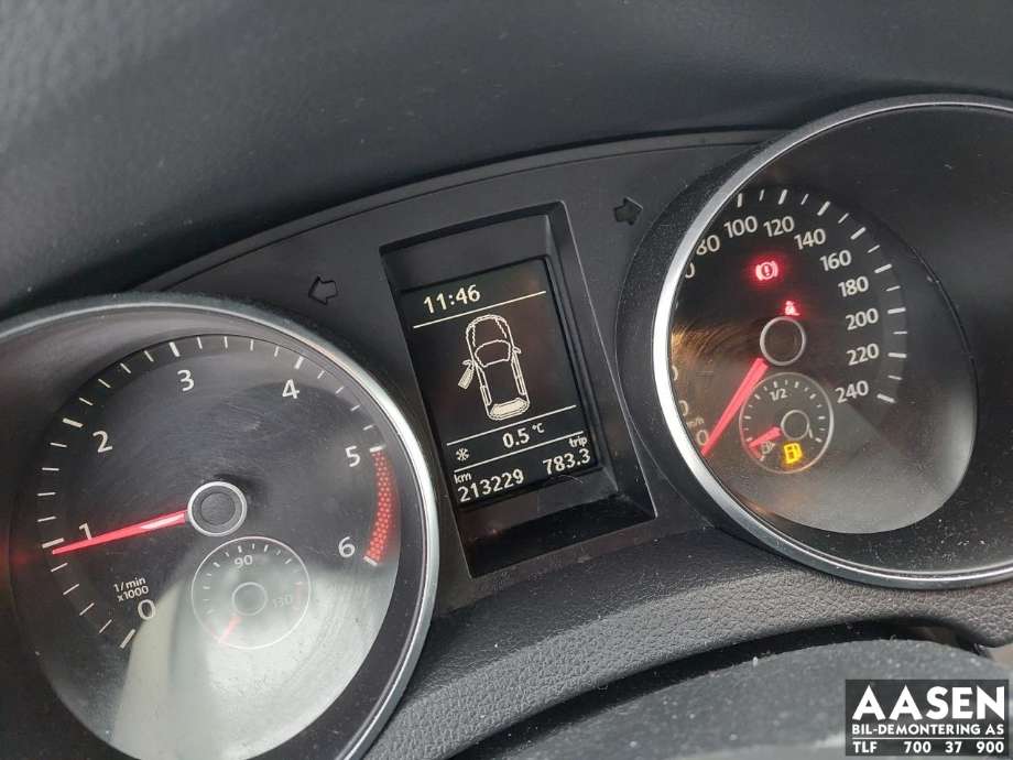VW Golf VI 2008-2012 , Motorkode: CAYB, Girkassekode: LHW