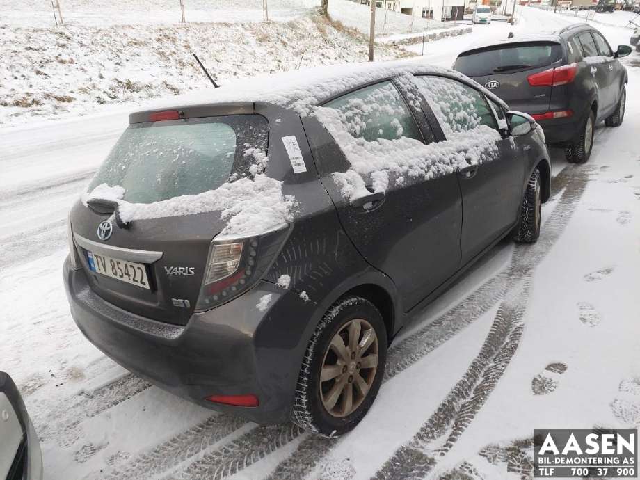 Toyota Yaris 2012-2014 (Type III, Fase 1) , Motorkode: 1NZ-FXE, Girkassekode: 