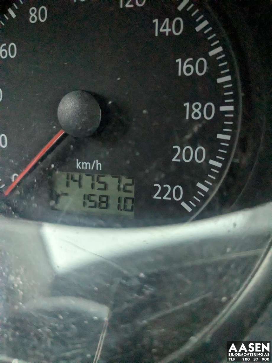 VW Polo 2005-2009 (Type IV, Fase 2) , Motorkode: BZG, Girkassekode: JUS