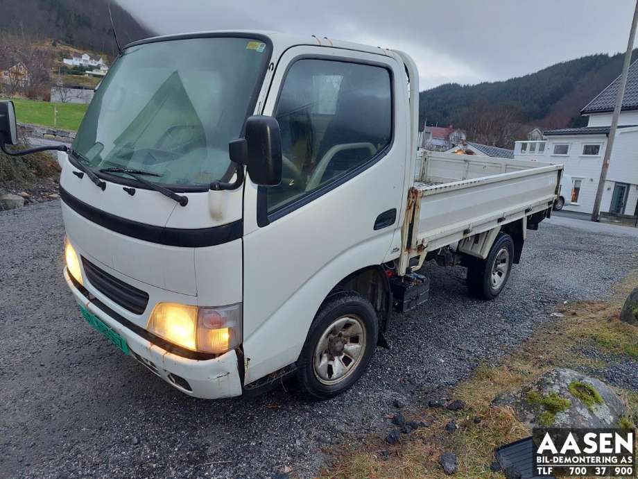 Toyota Dyna 250 1975-->> , Motorkode: 2KD-FTV, Girkassekode: 