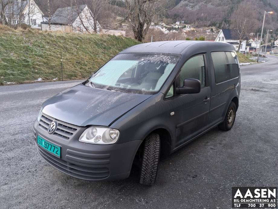VW Caddy 2004-2010 (Type III, Fase 1) , Motorkode: BDJ, Girkassekode: 
