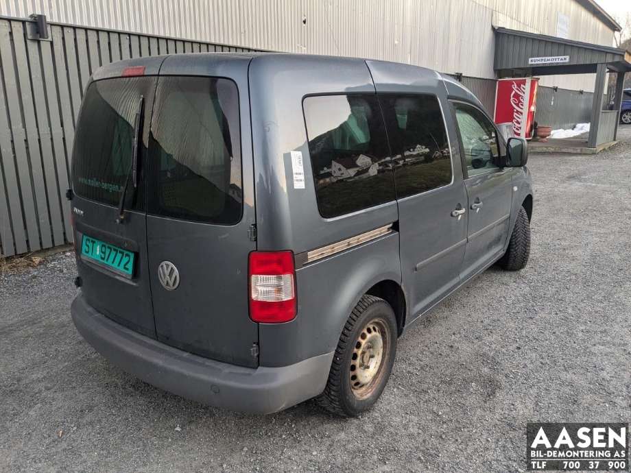 VW Caddy 2004-2010 (Type III, Fase 1) , Motorkode: BDJ, Girkassekode: 