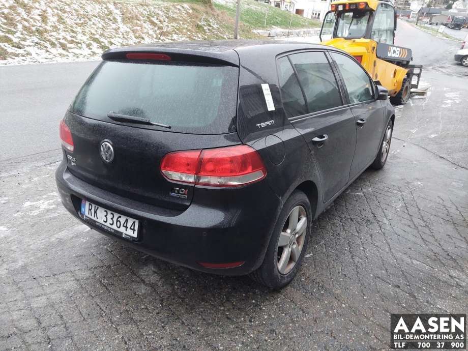 VW Golf VI 2008-2012 , Motorkode: CAYC, Girkassekode: MLE