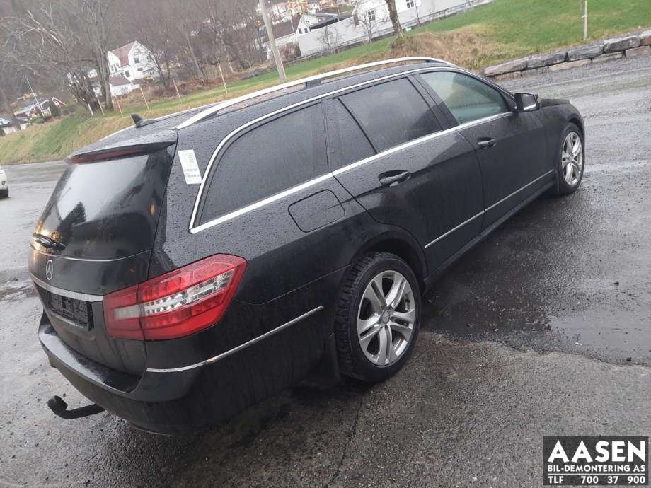 Mercedes E-Klasse 2009-2013 (Fase 1) (W212) (W212), Motorkode: 651925, Girkassekode: 