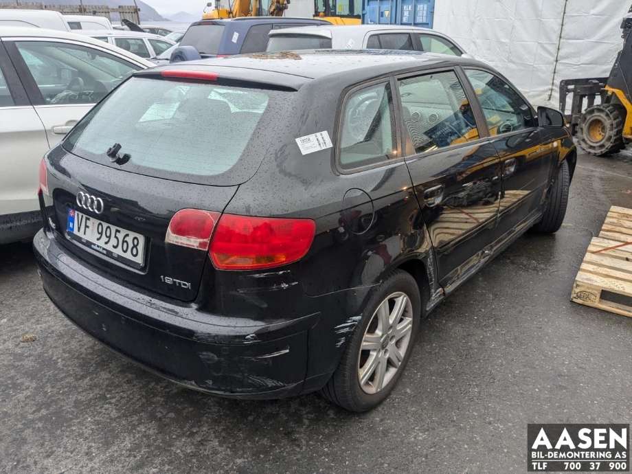 Audi A3 2003-2008 (Type II, Fase 1) , Motorkode: BLS, Girkassekode: 