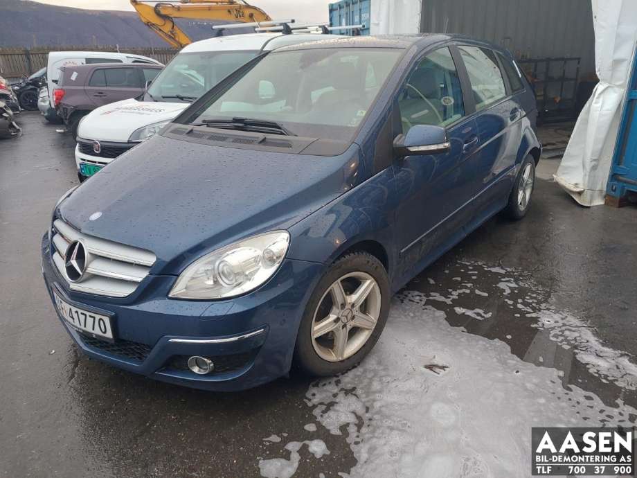 Mercedes B-Klasse 2008-2011 (Fase 2) (W245) (W245), Motorkode: 640940, Girkassekode: 