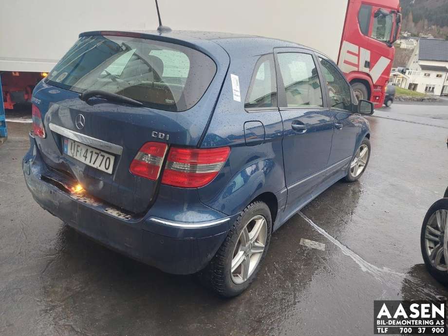 Mercedes B-Klasse 2008-2011 (Fase 2) (W245) (W245), Motorkode: 640940, Girkassekode: 
