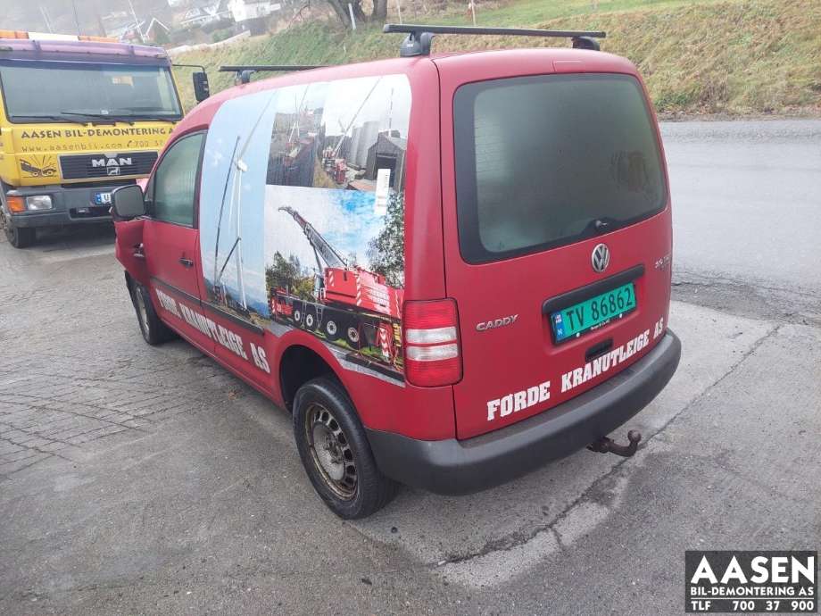 VW Caddy 2010-2015 (Type III, Fase 2) , Motorkode: CFHF, Girkassekode: NFQ
