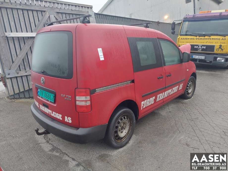 VW Caddy 2010-2015 (Type III, Fase 2) , Motorkode: CFHF, Girkassekode: NFQ