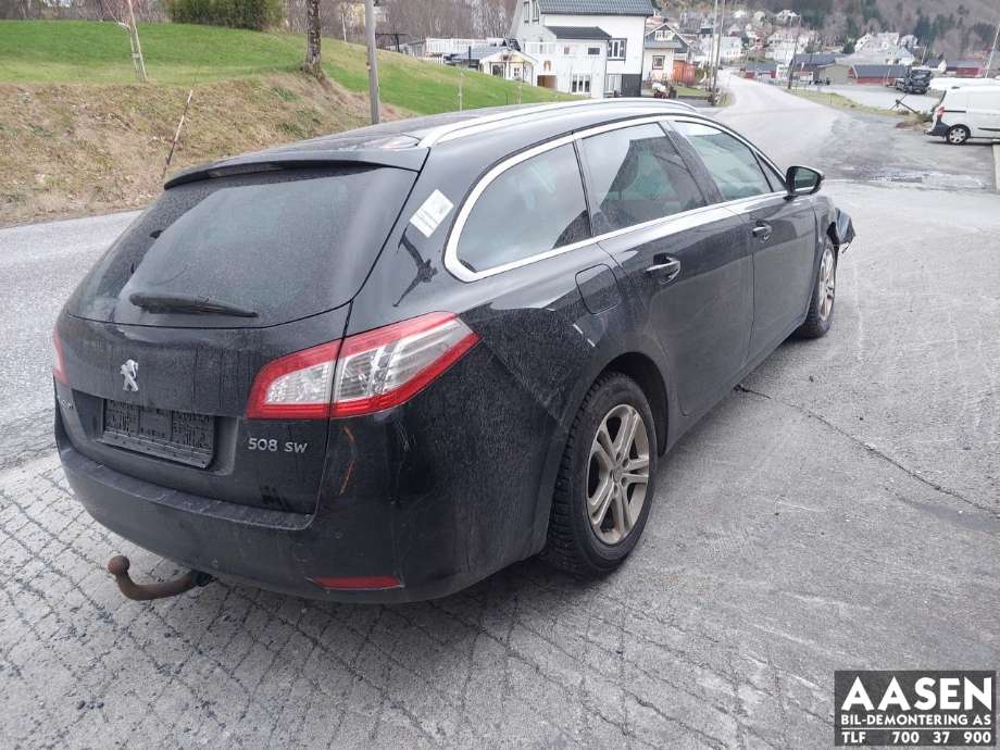 Peugeot 508 2011-2014 (Type I, Fase 1) , Motorkode: 9H05, Girkassekode: 