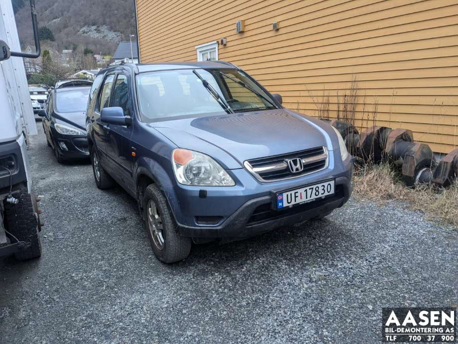 Honda CR-V 2002-2006 (Type II) , Motorkode: K20A4, Girkassekode: 