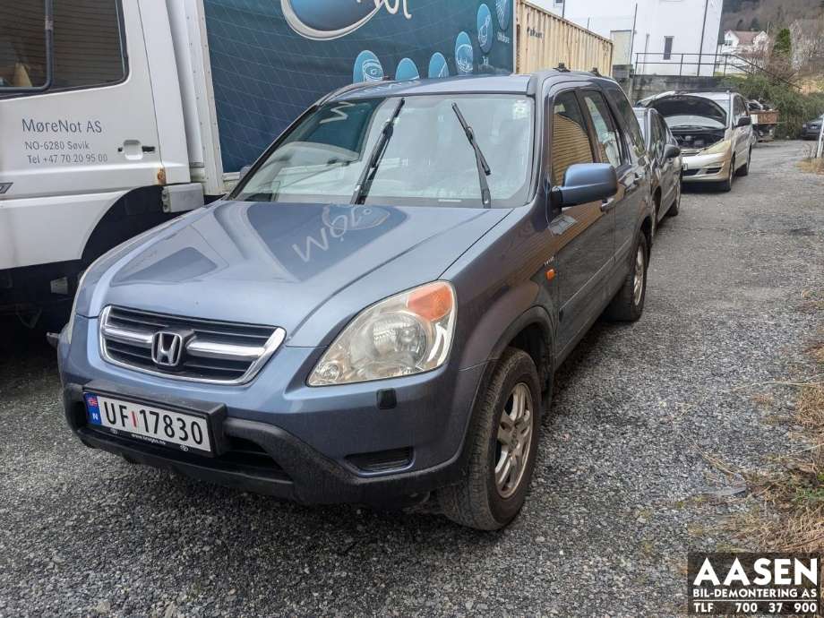 Honda CR-V 2002-2006 (Type II) , Motorkode: K20A4, Girkassekode: 