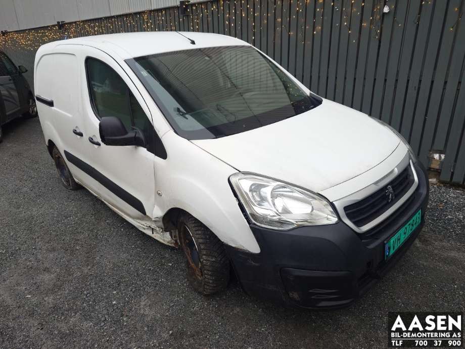 Peugeot Partner 2015-2019 (Type II, Fase 2) , Motorkode: BH02, Girkassekode: 
