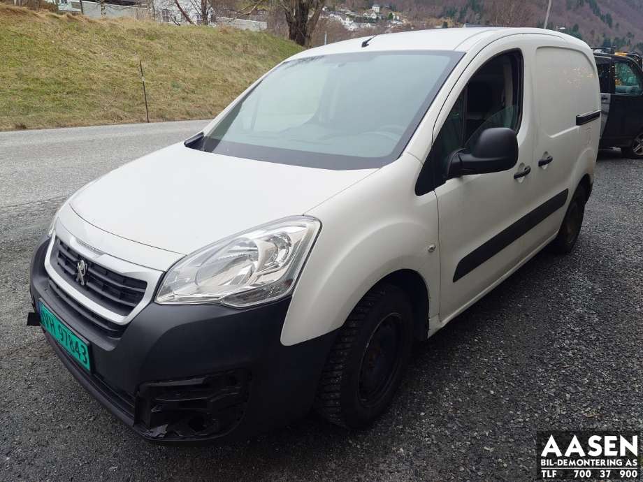 Peugeot Partner 2015-2019 (Type II, Fase 2) , Motorkode: BH02, Girkassekode: 