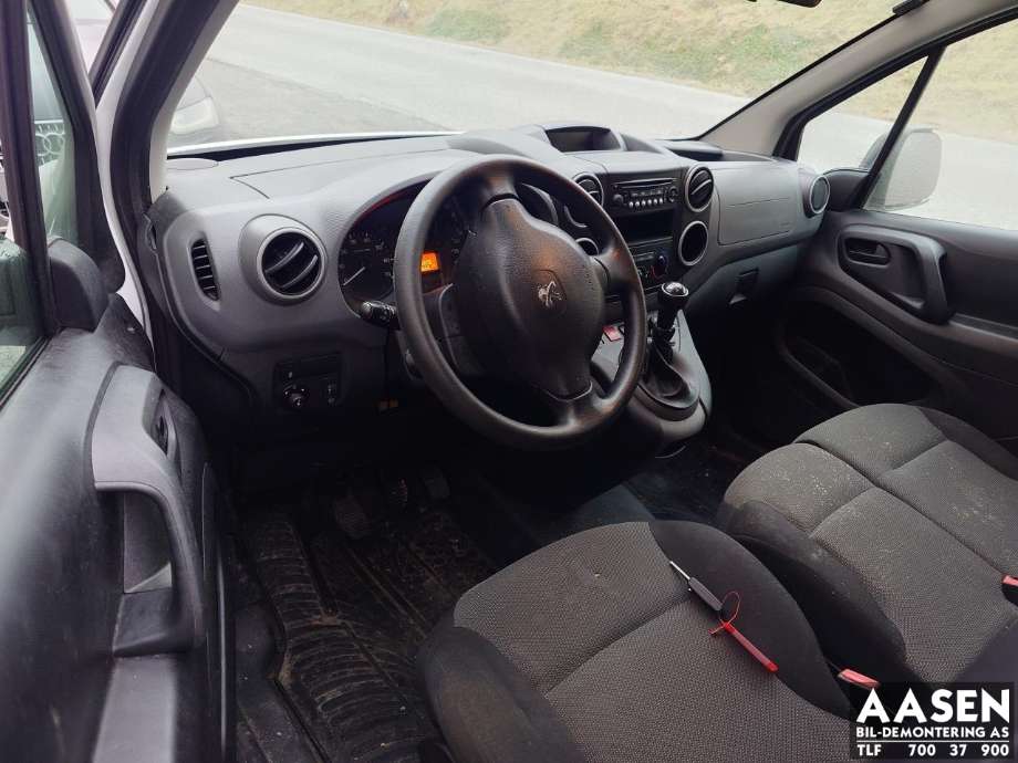 Peugeot Partner 2015-2019 (Type II, Fase 2) , Motorkode: BH02, Girkassekode: 