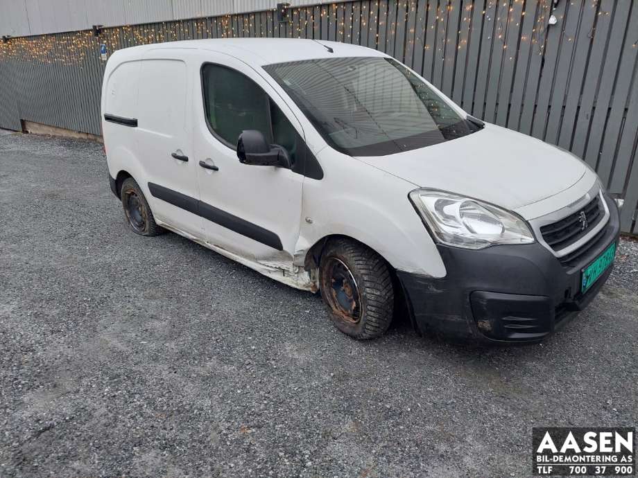 Peugeot Partner 2015-2019 (Type II, Fase 2) , Motorkode: BH02, Girkassekode: 