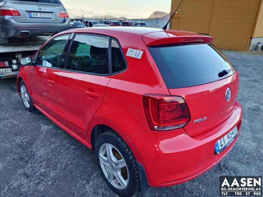 VW Polo 2009-2014 (Type V, Fase 1) , Motorkode: CAYA, Girkassekode: KFK