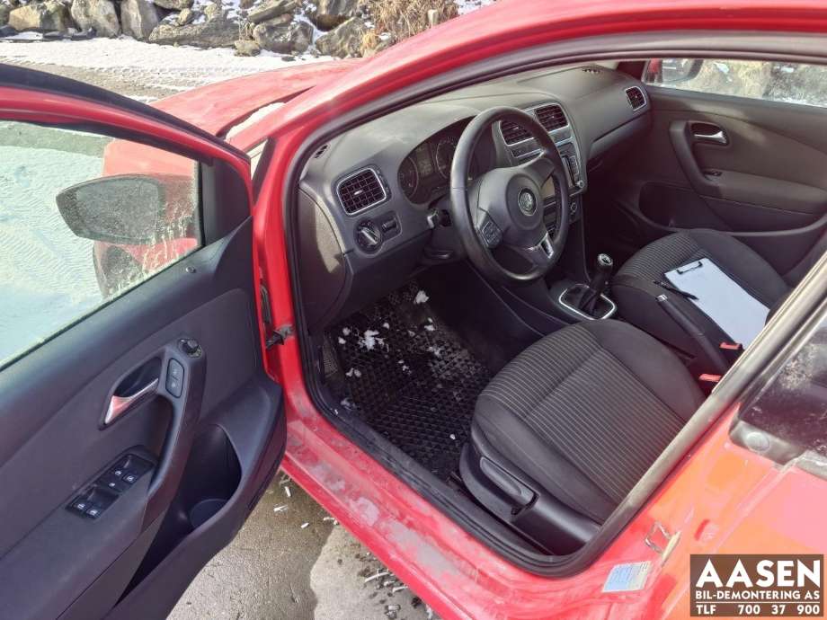 VW Polo 2009-2014 (Type V, Fase 1) , Motorkode: CAYA, Girkassekode: KFK