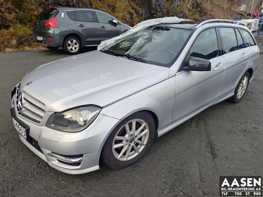 Mercedes C-Klasse 2011-2014 (Fase 2) (W204) (W204), Motorkode: OM651.911, Girkassekode: 