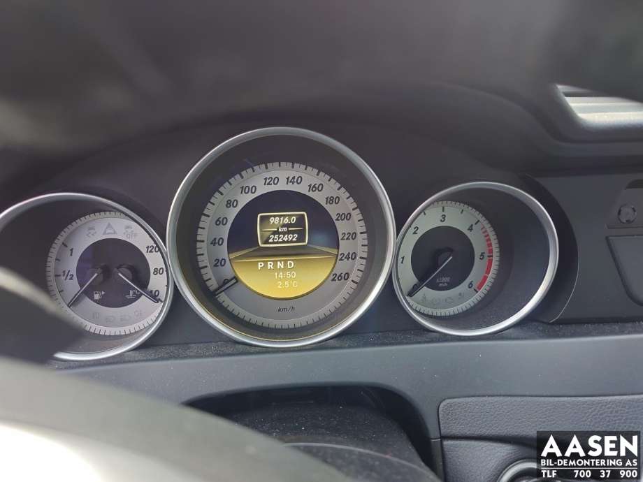 Mercedes C-Klasse 2011-2014 (Fase 2) (W204) (W204), Motorkode: OM651.911, Girkassekode: 