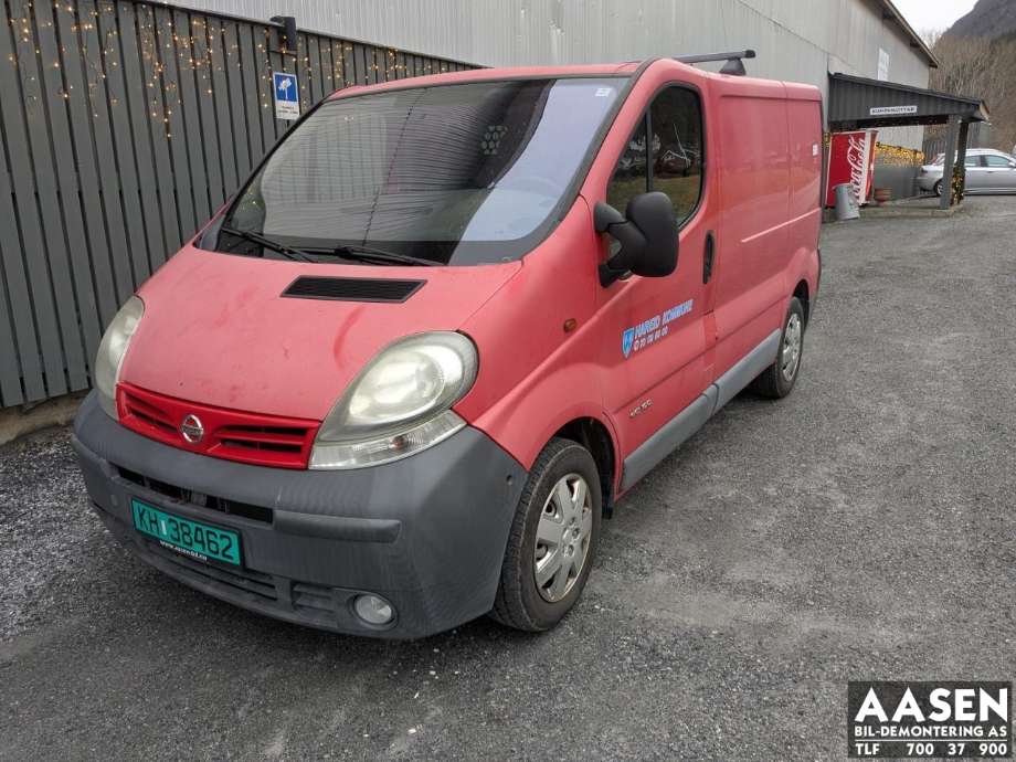 Nissan Primastar 2001-2006 , Motorkode: F9Q (760), Girkassekode: PK6 (375)
