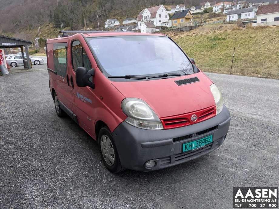 Nissan Primastar 2001-2006 , Motorkode: F9Q (760), Girkassekode: PK6 (375)