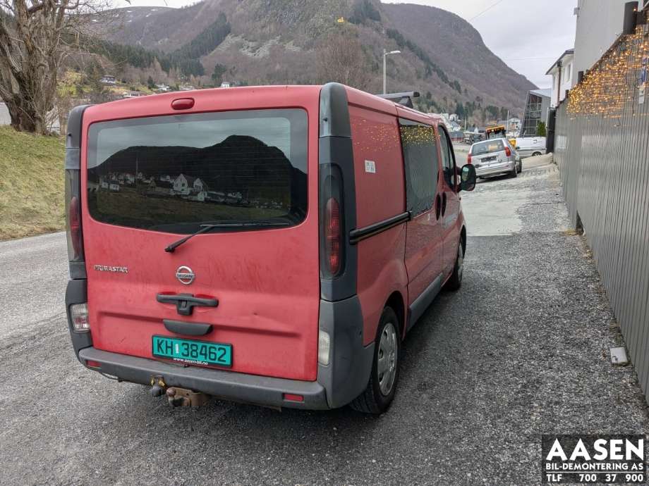 Nissan Primastar 2001-2006 , Motorkode: F9Q (760), Girkassekode: PK6 (375)
