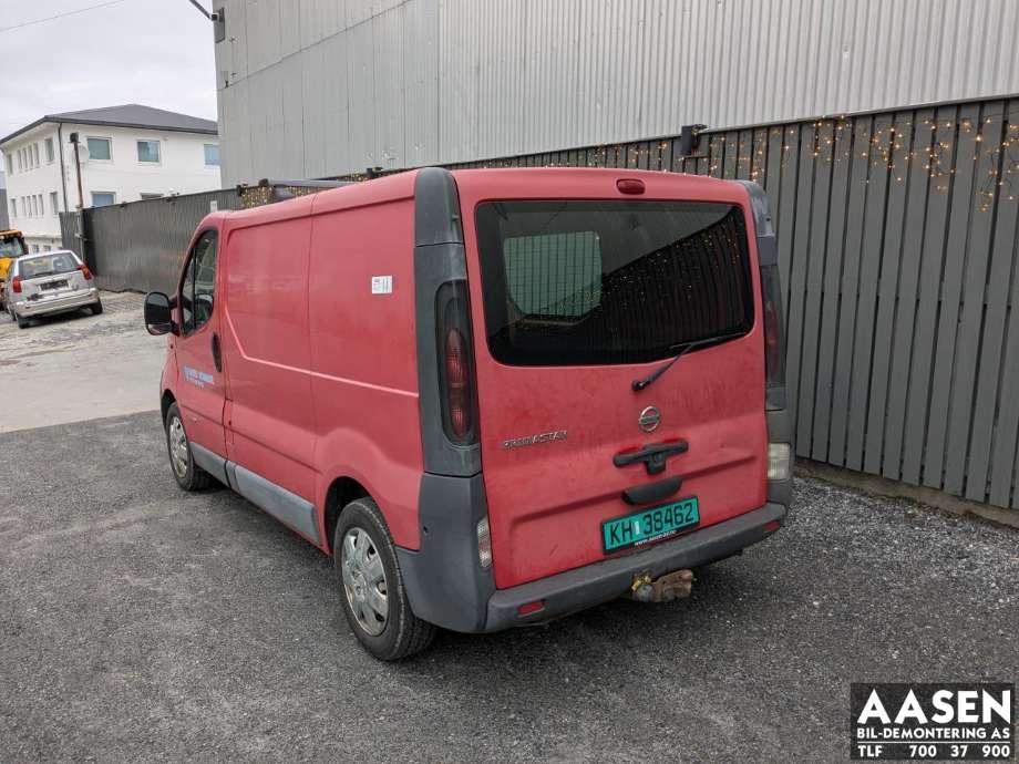 Nissan Primastar 2001-2006 , Motorkode: F9Q (760), Girkassekode: PK6 (375)