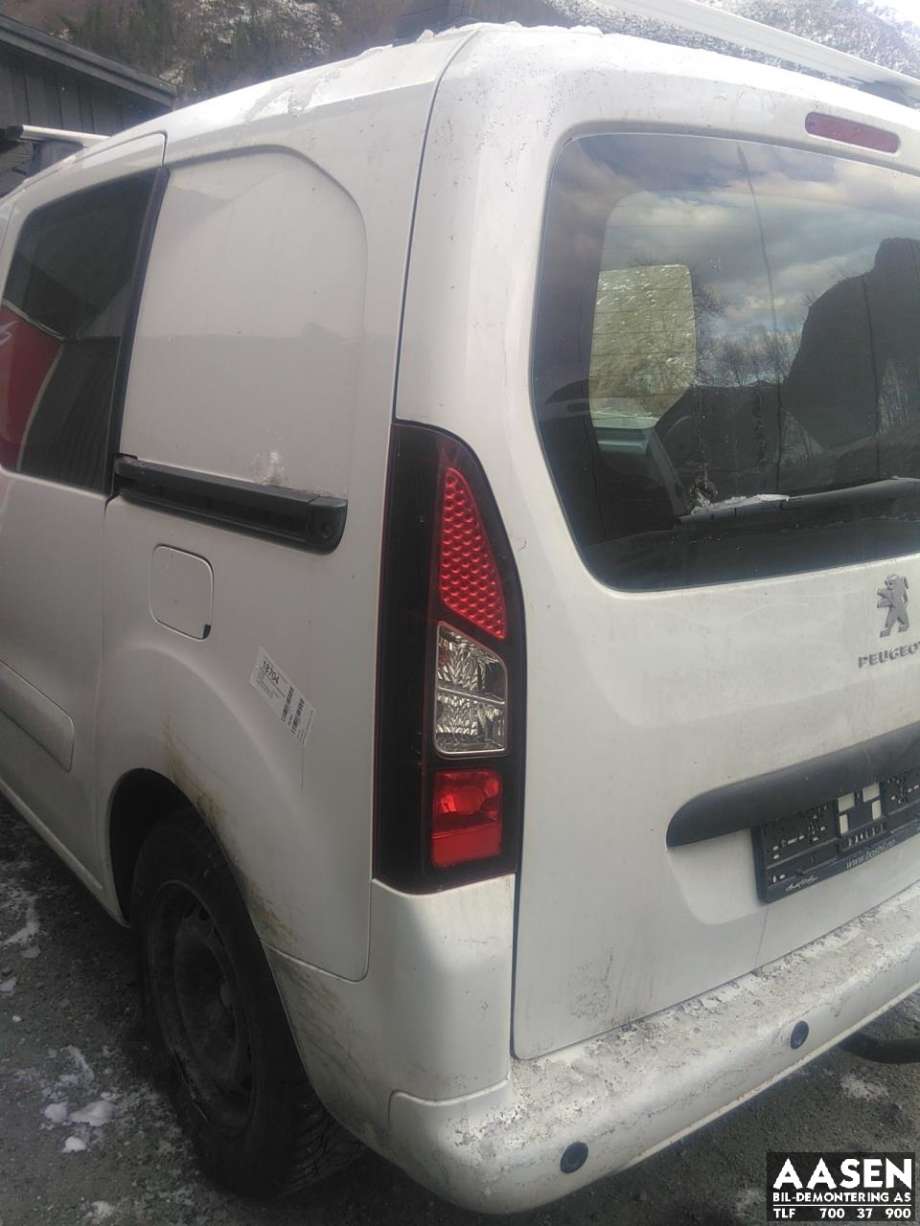 Peugeot Partner 2015-2019 (Type II, Fase 2) , Motorkode: BH02, Girkassekode: 