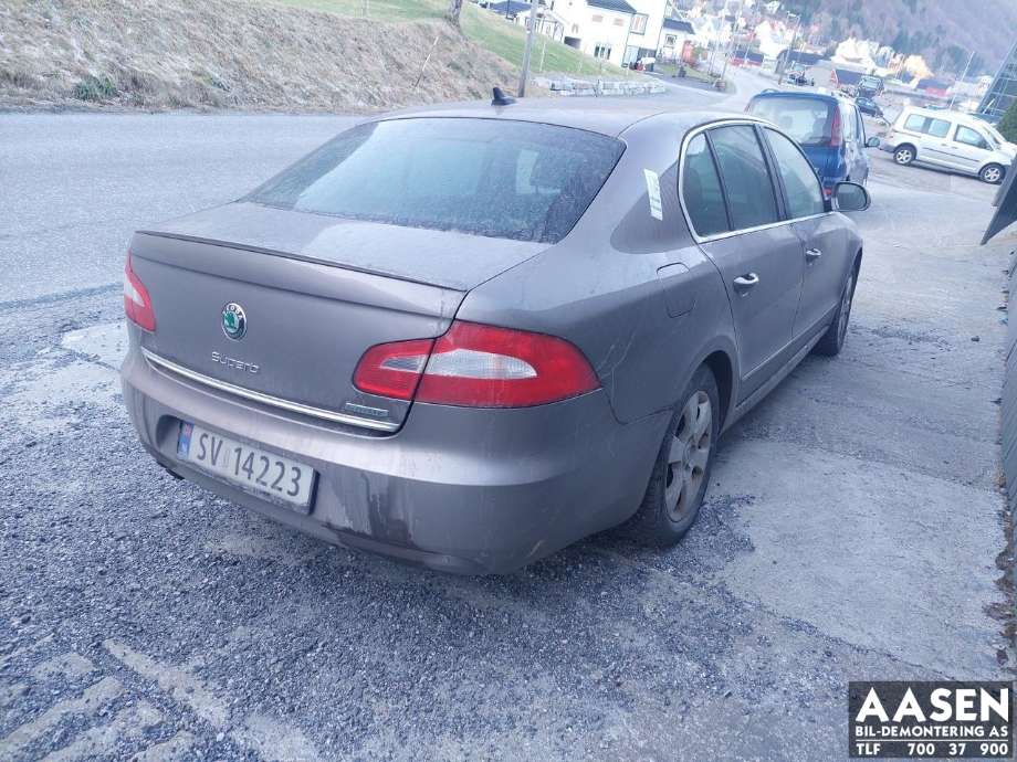 Škoda Superb 2008-2015 (Type II) , Motorkode: CAY, Girkassekode: MDM