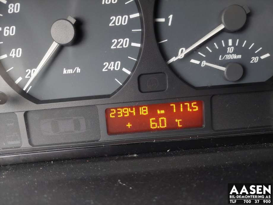 BMW 3-Serie 1998-2005 (E46) (E46), Motorkode: 226S1, Girkassekode: 
