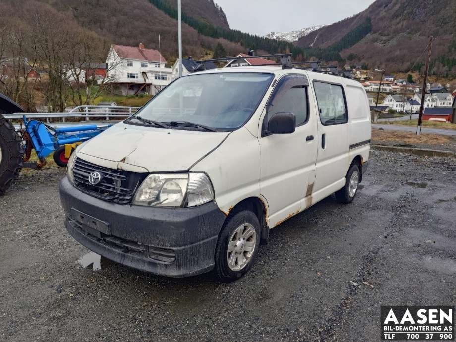 Toyota Hiace 2007-2012 (Fase 3) , Motorkode: 2KD-FTV, Girkassekode: 