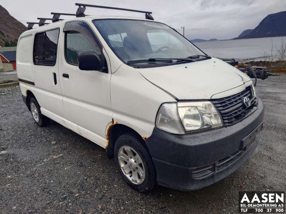 Toyota Hiace 2007-2012 (Fase 3) , Motorkode: 2KD-FTV, Girkassekode: 