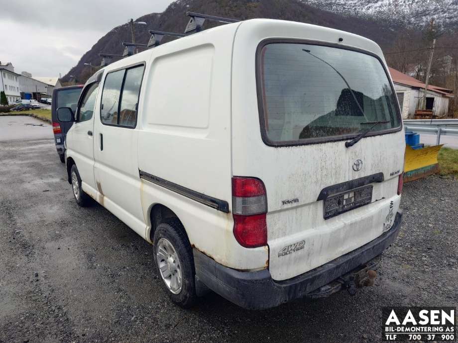 Toyota Hiace 2007-2012 (Fase 3) , Motorkode: 2KD-FTV, Girkassekode: 