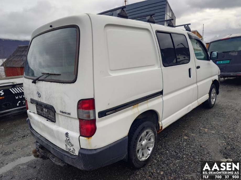 Toyota Hiace 2007-2012 (Fase 3) , Motorkode: 2KD-FTV, Girkassekode: 