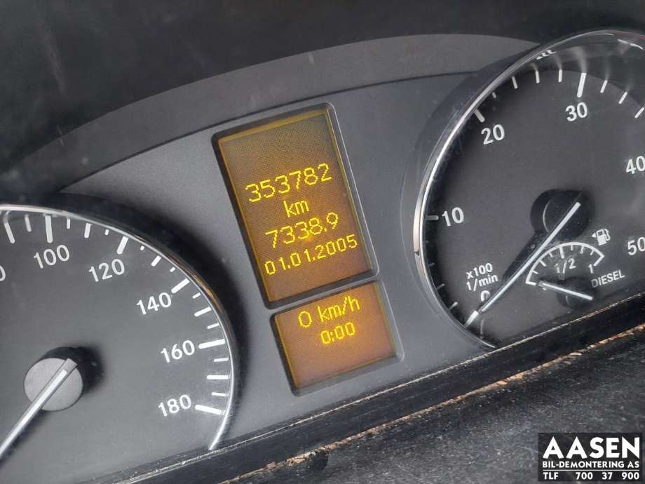 Mercedes Sprinter 2006-2013 (Fase 1) (906) (906), Motorkode: 651.955, Girkassekode: 