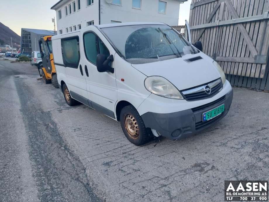 Opel Vivaro A 2006-2014 , Motorkode: M9RE7, Girkassekode: M73